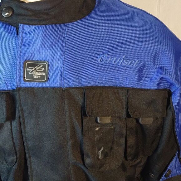 Miline Wilier "Cruiser" Motorcycle Jacket W/Protection - Picture 2 of 11